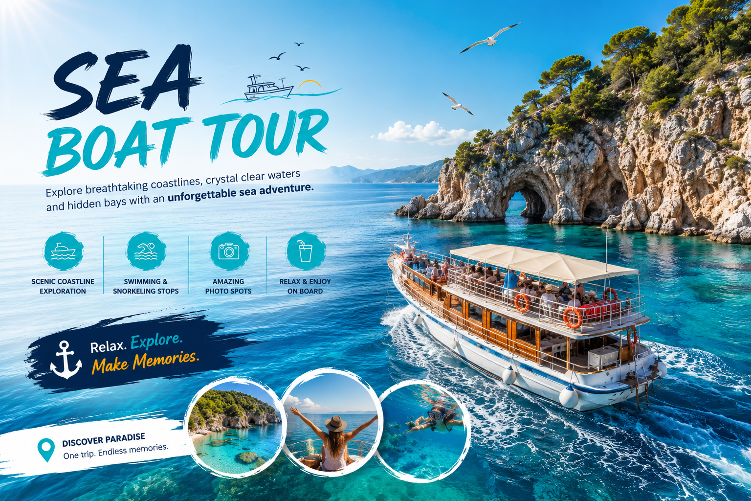 Sea Boat Tour
